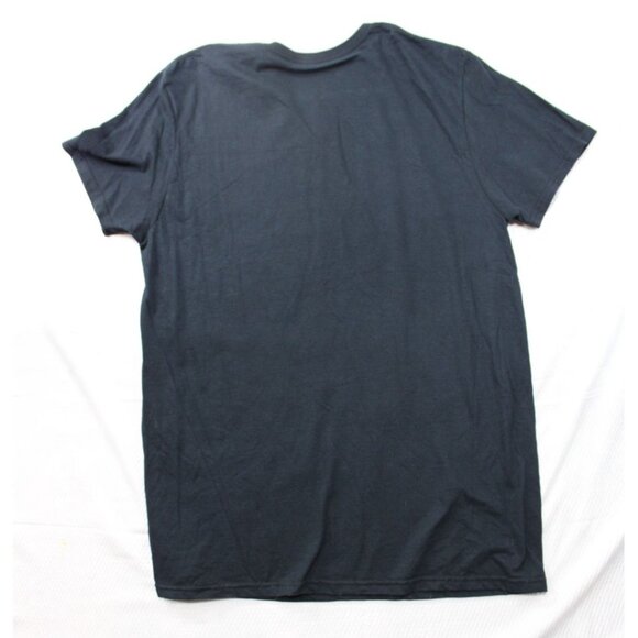 Retro Atari Black T-Shirt Medium Mens 100% Cotton Checkered Logo Graphic Tee - Picture 4 of 5